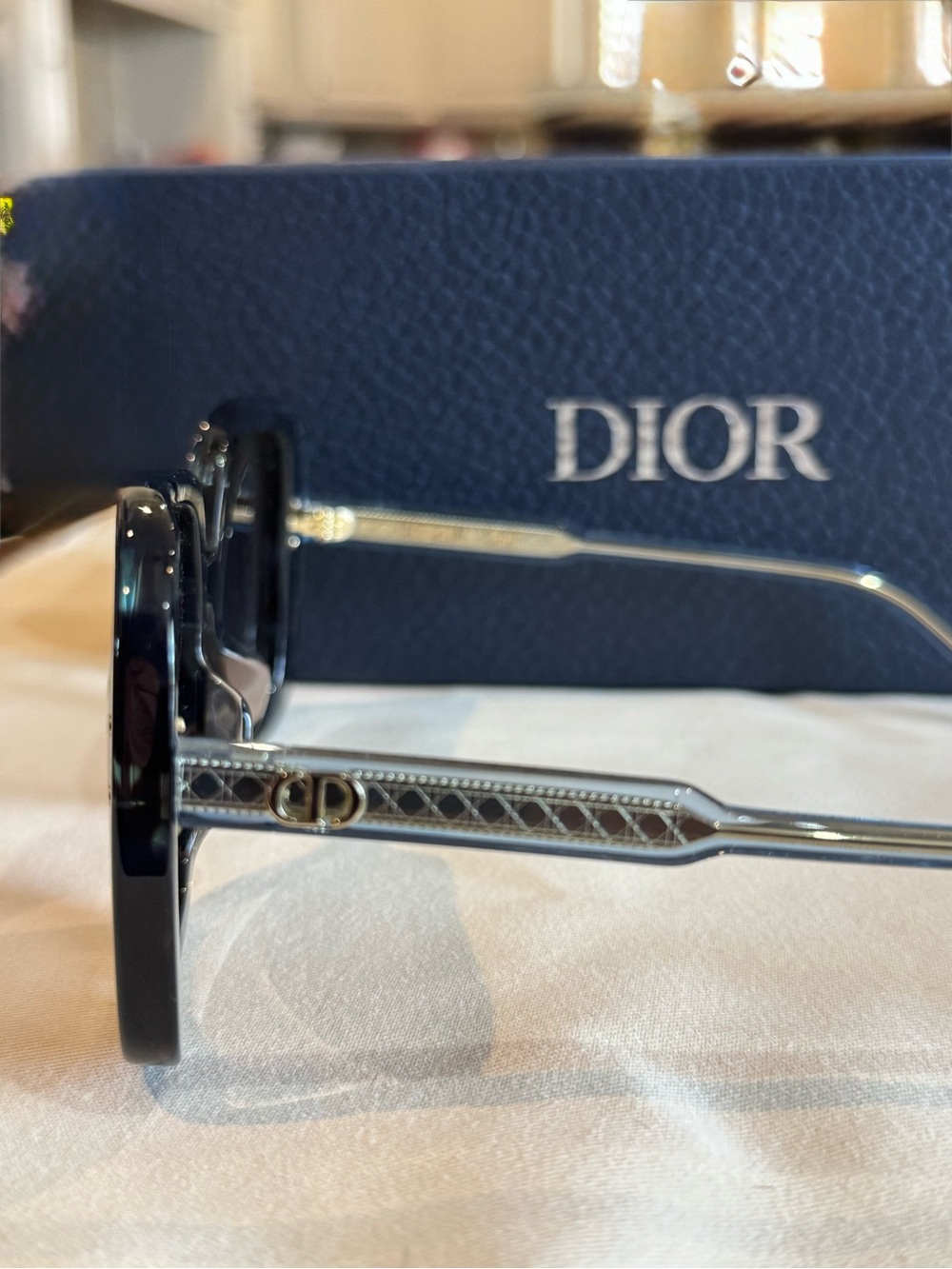 Dior Black Gradient Square Sunglasses - Picture 2 of 11